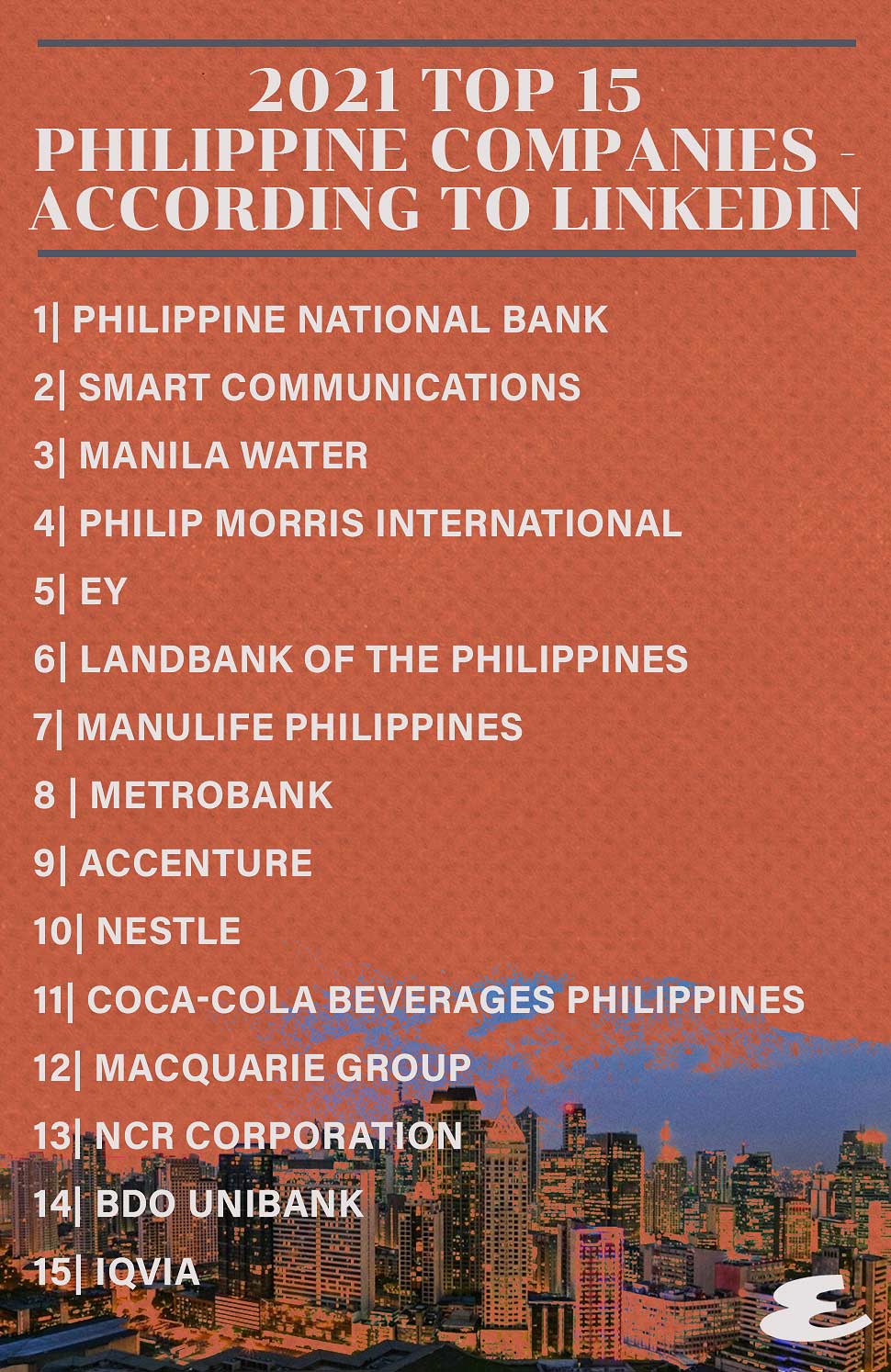 LinkedIn Top Philippine Companies 2021